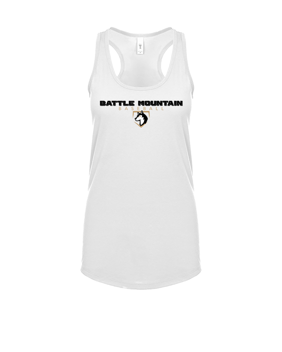 Battle Mountain HS Baseball 2 - Womens Tank Top
