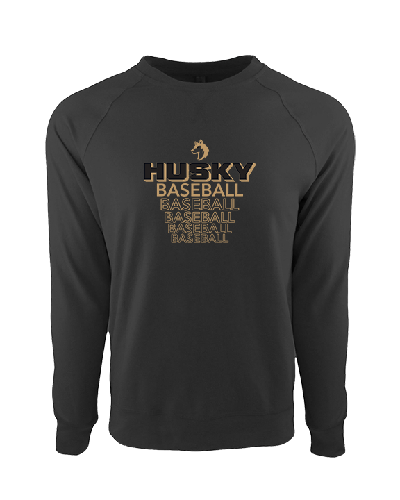 Battle Mountain HS Baseball 3 - Crewneck Sweatshirt