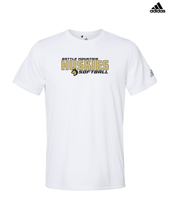 Battle Mountain HS Softball Bold - Mens Adidas Performance Shirt