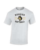 Battle Mountain HS Softball Curve - Cotton T-Shirt