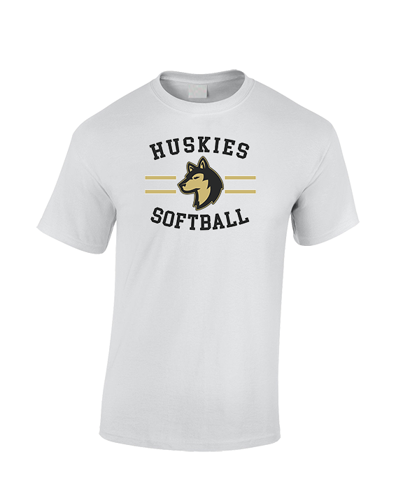 Battle Mountain HS Softball Curve - Cotton T-Shirt