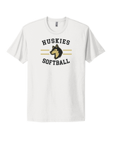 Battle Mountain HS Softball Curve - Mens Select Cotton T-Shirt