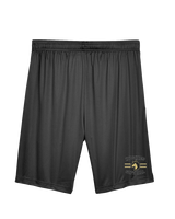 Battle Mountain HS Softball Curve - Mens Training Shorts with Pockets