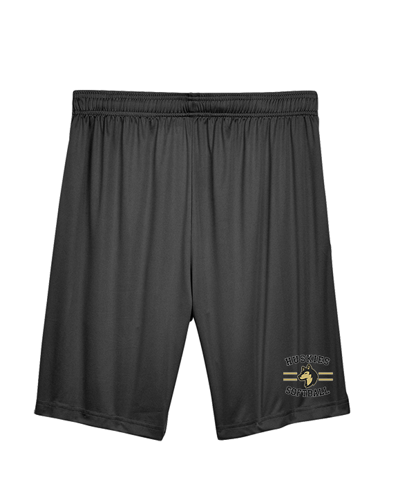 Battle Mountain HS Softball Curve - Mens Training Shorts with Pockets