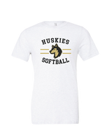 Battle Mountain HS Softball Curve - Tri-Blend Shirt