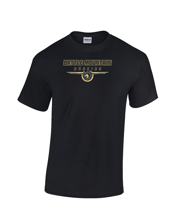 Battle Mountain HS Softball Design - Cotton T-Shirt