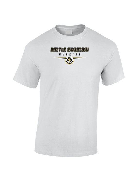 Battle Mountain HS Softball Design - Cotton T-Shirt