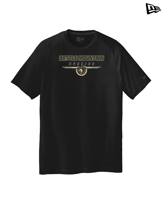 Battle Mountain HS Softball Design - New Era Performance Shirt