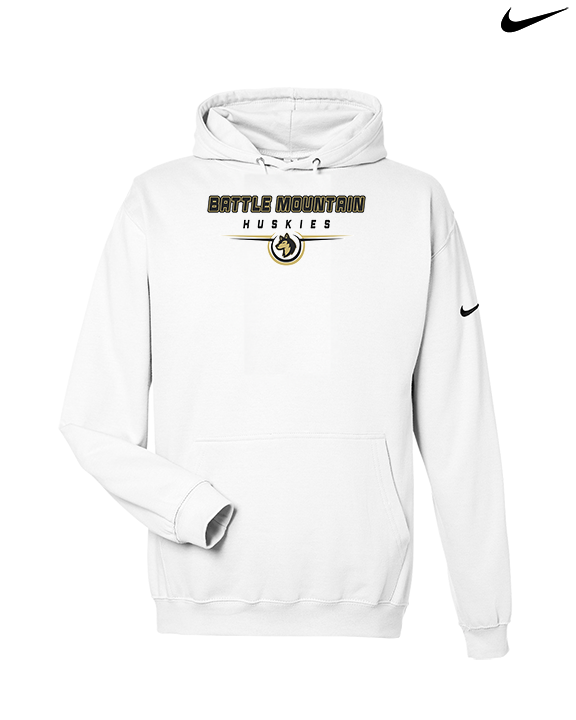 Battle Mountain HS Softball Design - Nike Club Fleece Hoodie