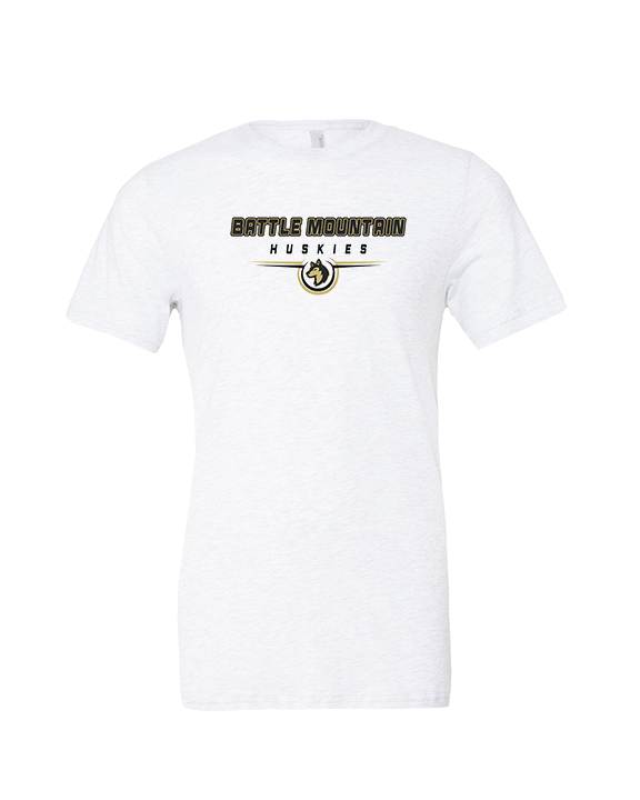 Battle Mountain HS Softball Design - Tri-Blend Shirt