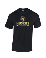 Battle Mountain HS Softball Stacked - Cotton T-Shirt