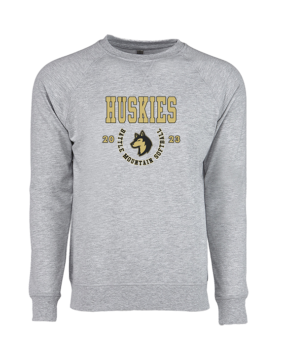 Battle Mountain HS Softball Swoop - Crewneck Sweatshirt