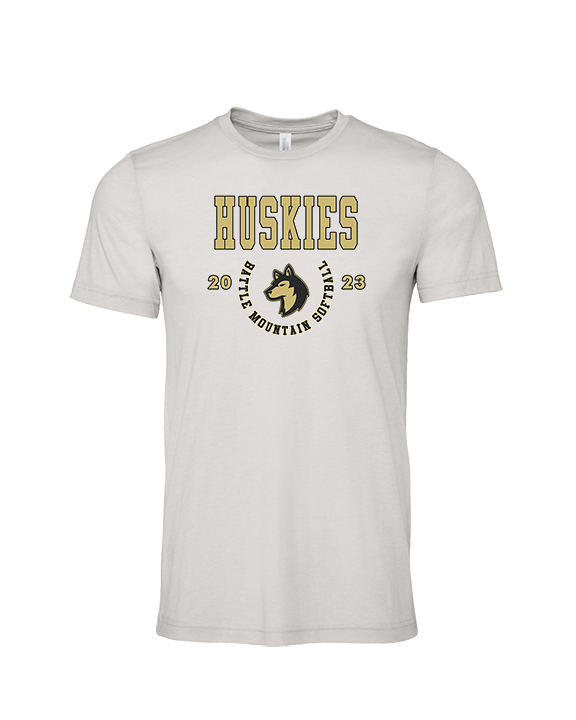 Battle Mountain HS Softball Swoop - Tri-Blend Shirt