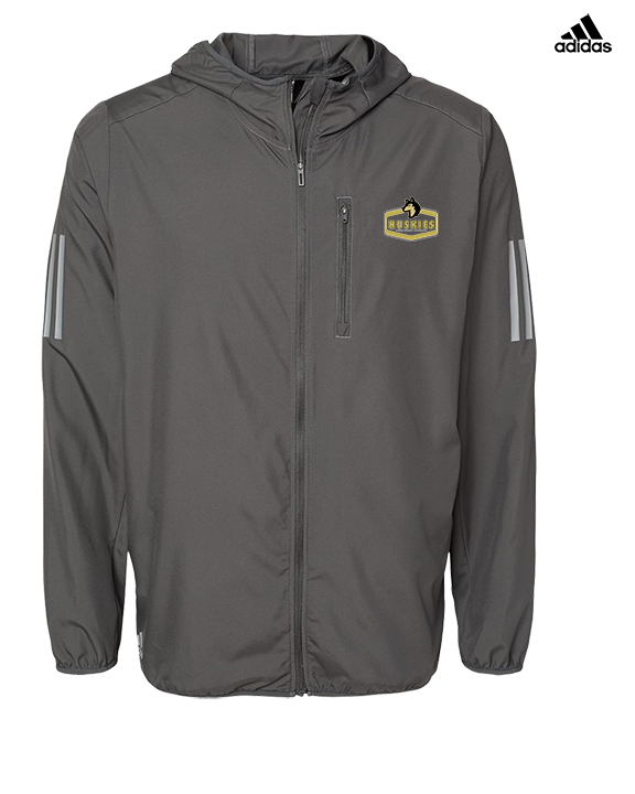 Battle Mountain HS Volleyball Board - Mens Adidas Full Zip Jacket
