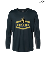 Battle Mountain HS Volleyball Board - Mens Oakley Longsleeve
