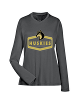 Battle Mountain HS Volleyball Board - Womens Performance Longsleeve