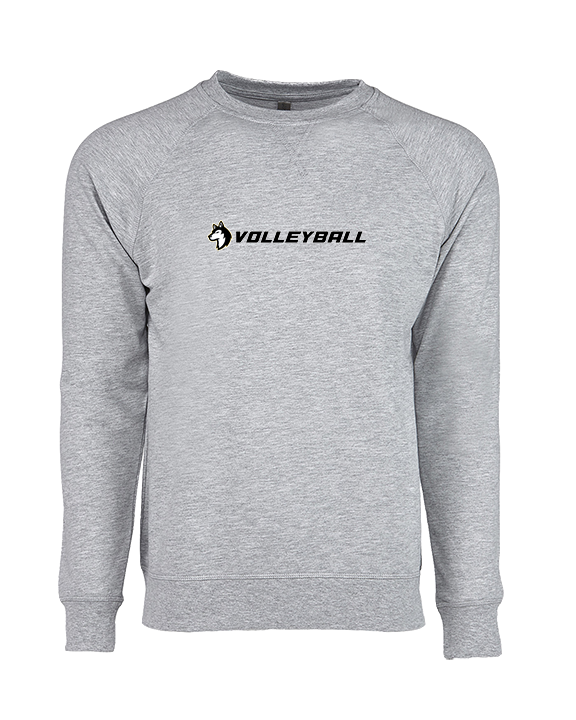 Battle Mountain HS Volleyball Bold - Crewneck Sweatshirt