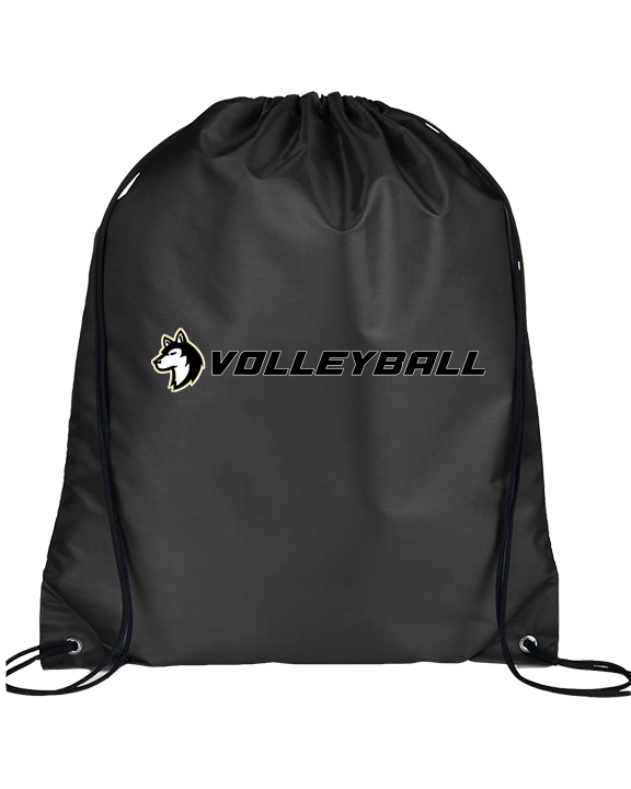 Battle Mountain HS Volleyball Bold - Drawstring Bag