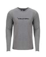 Battle Mountain HS Volleyball Bold - Tri-Blend Long Sleeve
