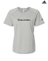 Battle Mountain HS Volleyball Bold - Womens Adidas Performance Shirt