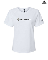 Battle Mountain HS Volleyball Bold - Womens Adidas Performance Shirt