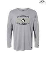 Battle Mountain HS Volleyball Curve - Mens Oakley Longsleeve