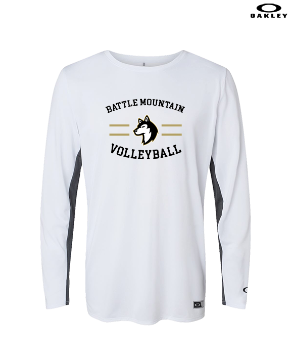 Battle Mountain HS Volleyball Curve - Mens Oakley Longsleeve
