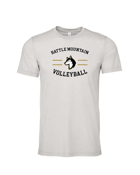 Battle Mountain HS Volleyball Curve - Tri-Blend Shirt