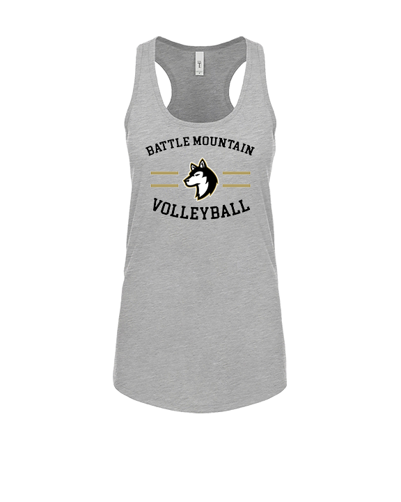 Battle Mountain HS Volleyball Curve - Womens Tank Top