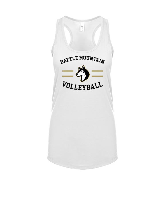 Battle Mountain HS Volleyball Curve - Womens Tank Top