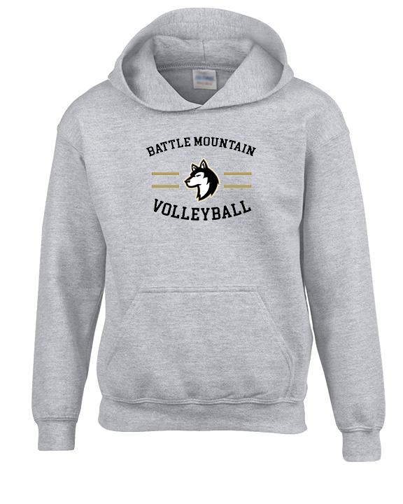 Battle Mountain HS Volleyball Curve - Youth Hoodie
