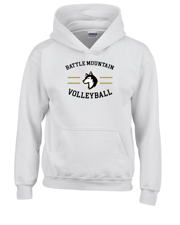 Battle Mountain HS Volleyball Curve - Youth Hoodie