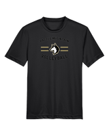 Battle Mountain HS Volleyball Curve - Youth Performance Shirt