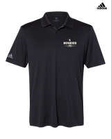 Battle Mountain HS Volleyball Half Vball - Mens Adidas Polo