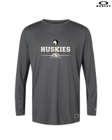 Battle Mountain HS Volleyball Half Vball - Mens Oakley Longsleeve
