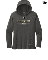 Battle Mountain HS Volleyball Half Vball - New Era Tri-Blend Hoodie