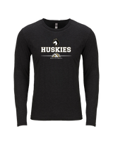 Battle Mountain HS Volleyball Half Vball - Tri-Blend Long Sleeve