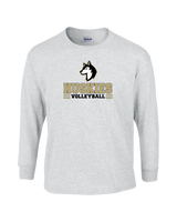 Battle Mountain HS Volleyball Mascot - Cotton Longsleeve