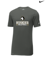 Battle Mountain HS Volleyball Mascot - Mens Nike Cotton Poly Tee