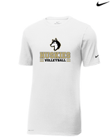 Battle Mountain HS Volleyball Mascot - Mens Nike Cotton Poly Tee