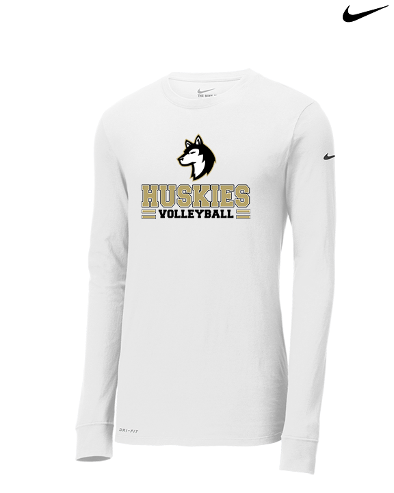 Battle Mountain HS Volleyball Mascot - Mens Nike Longsleeve