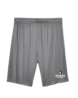Battle Mountain HS Volleyball Mascot - Mens Training Shorts with Pockets
