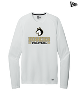 Battle Mountain HS Volleyball Mascot - New Era Performance Long Sleeve