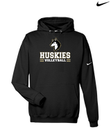Battle Mountain HS Volleyball Mascot - Nike Club Fleece Hoodie