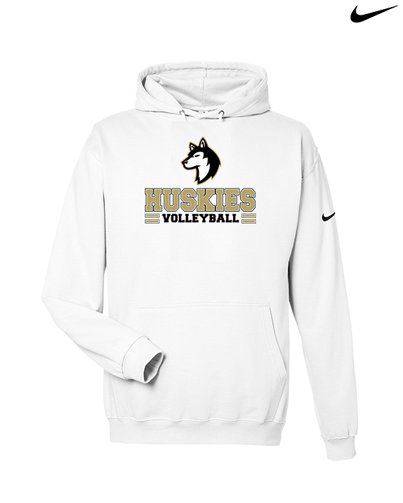 Battle Mountain HS Volleyball Mascot - Nike Club Fleece Hoodie
