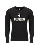 Battle Mountain HS Volleyball Mascot - Tri-Blend Long Sleeve