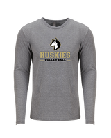 Battle Mountain HS Volleyball Mascot - Tri-Blend Long Sleeve