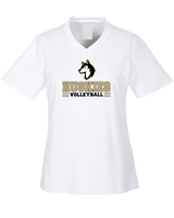 Battle Mountain HS Volleyball Mascot - Womens Performance Shirt