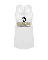 Battle Mountain HS Volleyball Mascot - Womens Tank Top