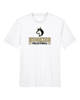 Battle Mountain HS Volleyball Mascot - Youth Performance Shirt
